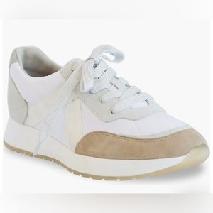 Munro Piper Sneaker Suede Glitter Lace Up Size W 6